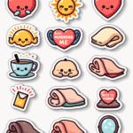 Self-Love & Motivation - Sticker Sheet v4